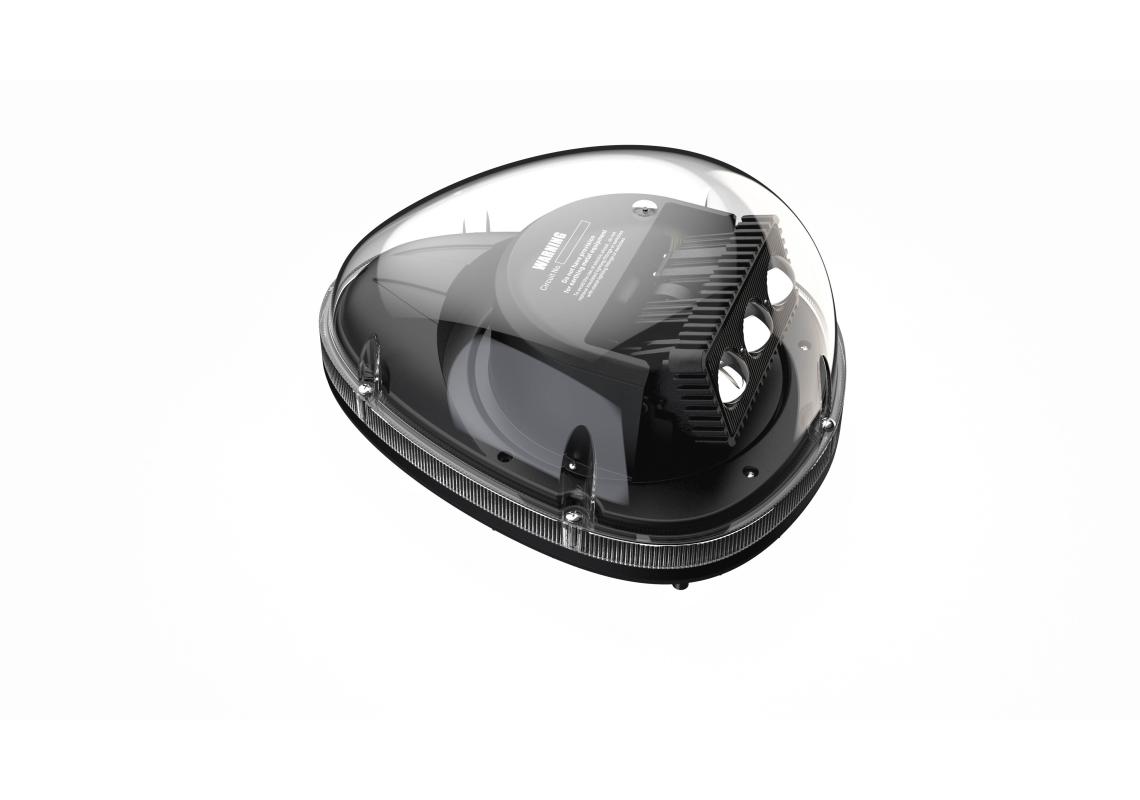 Phare de recherche LED motorisé 360°